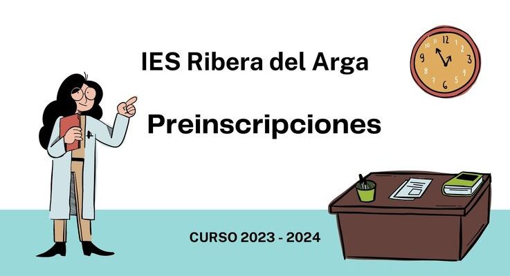 PREINSCRIPCIONES EN ESO Y BACHILLERATO PARA CURSO 2023-2024